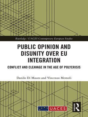 cover image of Public Opinion and Disunity over EU Integration